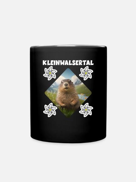 Kleinwalsertal Walsertal Österreich Allgäu Alpen - Tasse einfarbig - Schwarz