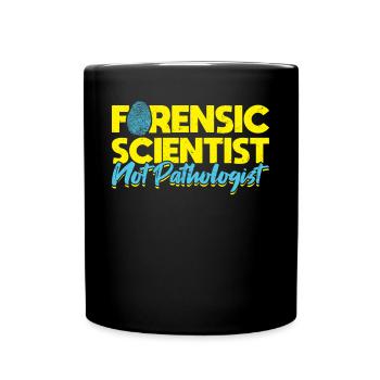 Médecin légiste - non pathologiste - Mug uni - noir - Devant