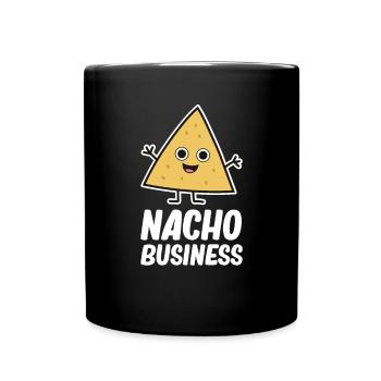 Nacho Mexique Cuisine mexicaine Nachos amusants - Mug uni - noir - Devant