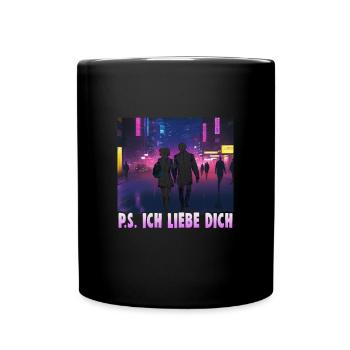 Valentinstag Geschenke Liebhaber Und Paare Designs - Tasse einfarbig - Schwarz - Vorne