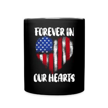 Patriotic Veteran USA Flag American Memorial Day - Mug uni - noir - Devant