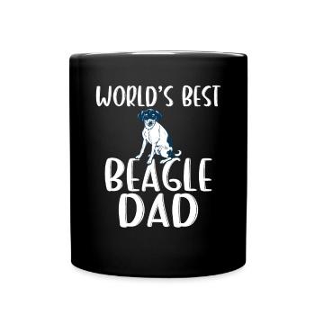 Beagle Cadeau Beagle Propriétaire - Mug uni - noir - Devant