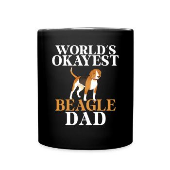 Beagle Gift Beagle Owner - Full Colour Mug - black - Front