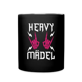 Heavy Metal Festival Music Rock - Full Colour Mug - black - Front