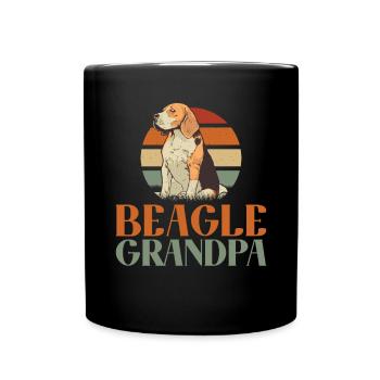 Beagle Gift Beagle Owner - Full Colour Mug - black - Front