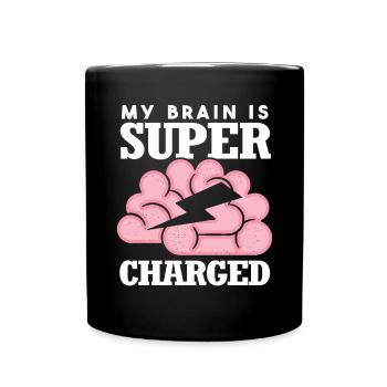 Funny Epilepsy - Full Colour Mug - black - Front