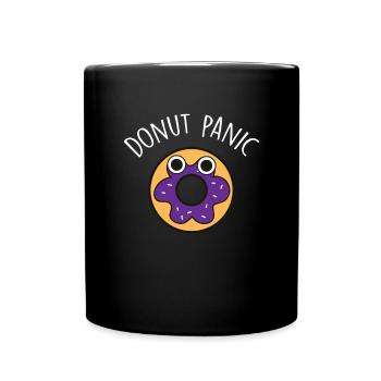 Beignets Food Lover Donut Dire Funny Donuts - Mug uni - noir - Devant