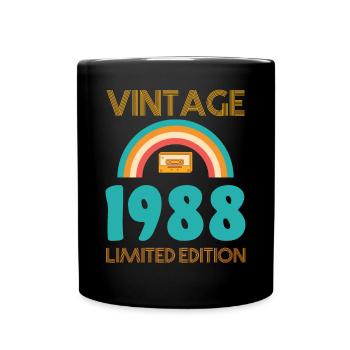 Chemise vintage 1988 - Mug uni - noir - Devant