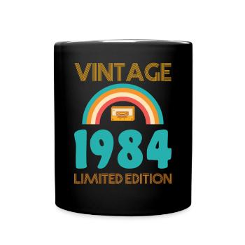 Rétro Classique 1984 - Mug uni - noir - Devant