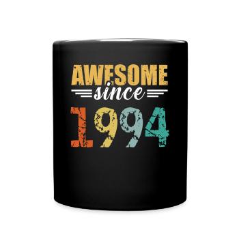 Since 1994: the definition of great! - Full Colour Mug - black - Front