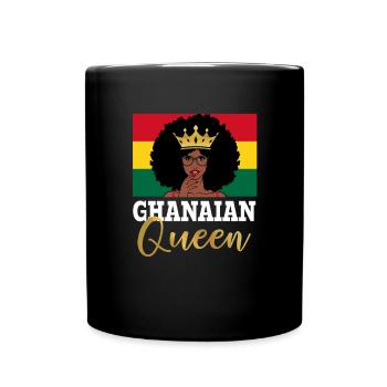 Fille ghanéenne, Ghana - Mug uni - noir - Devant