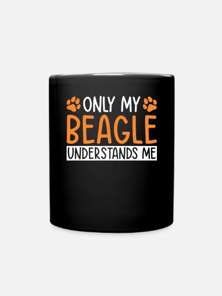 Beagle Cadeau Beagle Propriétaire - Mug uni - noir