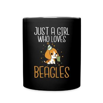 Beagle Cadeau Beagle Propriétaire - Mug uni - noir - Devant