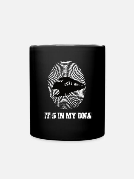 Züge Its In My Dna - Tasse einfarbig - Schwarz