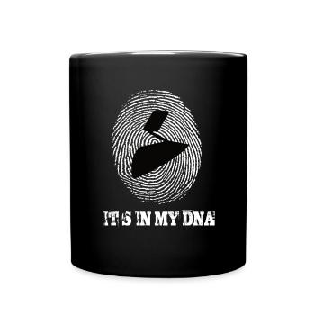 Mauern c’est dans mon ADN - Mug uni - noir - Devant