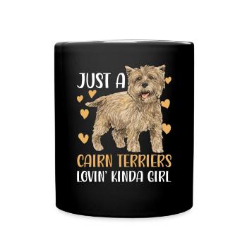 Cairn Terrier Chien - Mug uni - noir - Devant