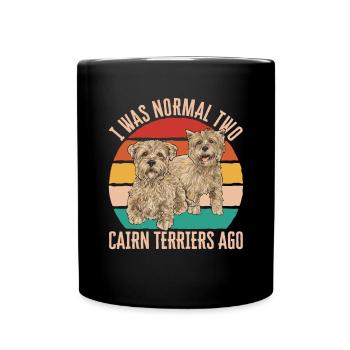 Cairn Terrier Chien - Mug uni - noir - Devant
