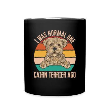 Cairn Terrier Chien - Mug uni - noir - Devant