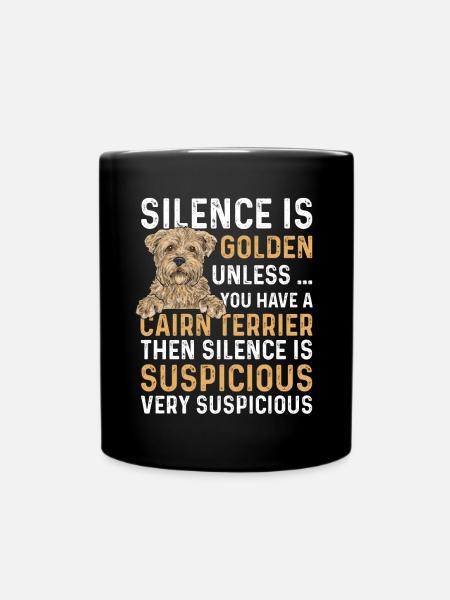 Cairn Terrier Chien - Mug uni - noir