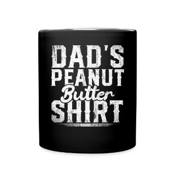 Paps Beurre d’arachide - Mug uni - noir - Devant
