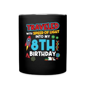 8. Anniversaire - Anniversaire de la science - Mug uni - noir - Devant