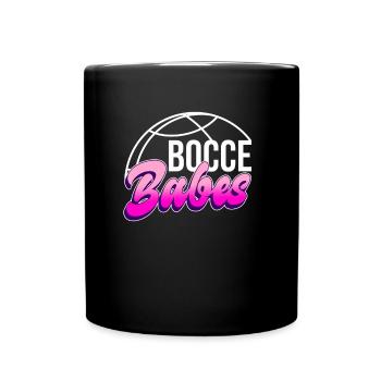 Boccia Babes - Boccia Ball - Full Colour Mug - black - Front