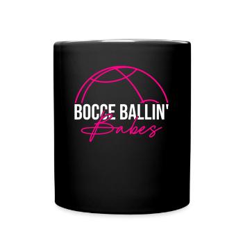 Bocce Ballin' Babes - Boccia - Mug uni - noir - Devant