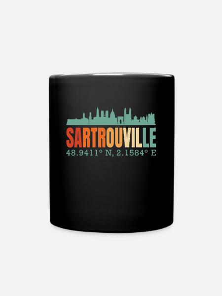 Sartrouville - Mug uni - noir