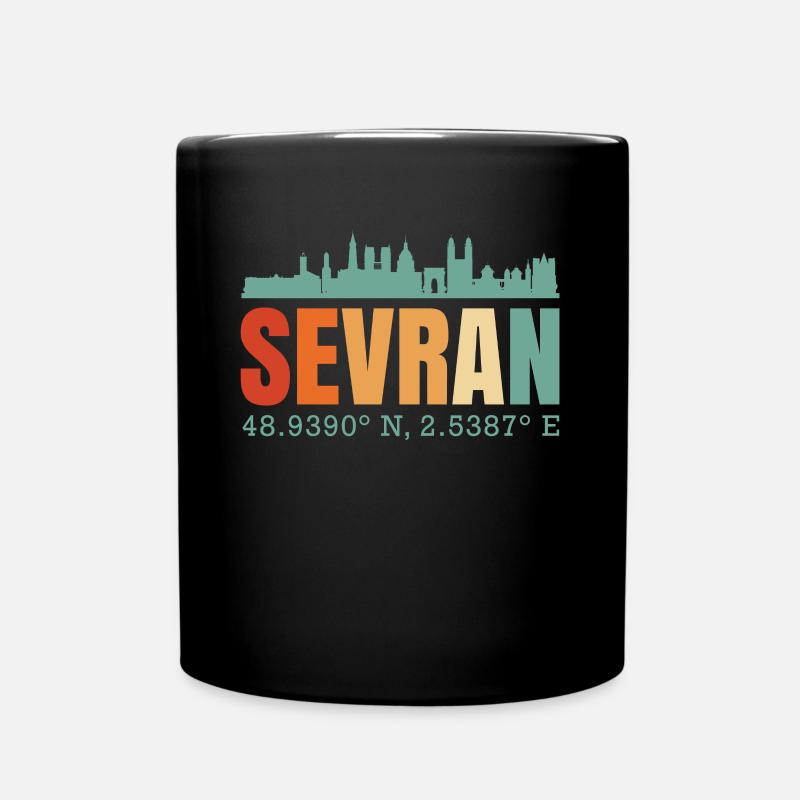 Sevran - Tazza monocolore - nero