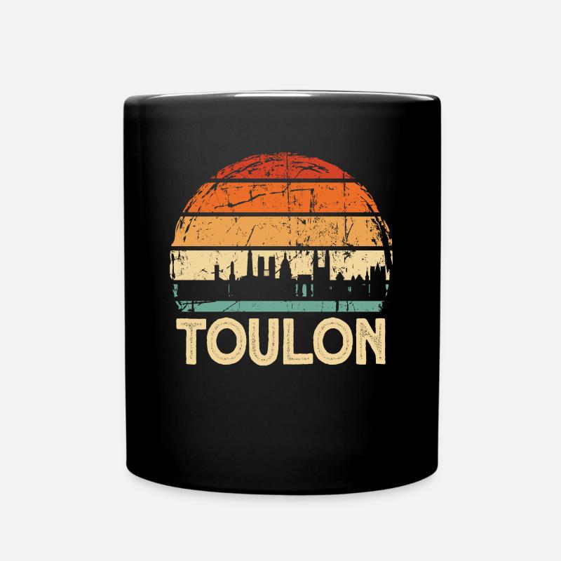 Toulon - Mug uni - noir
