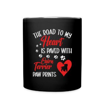 Cairn Terrier Chien - Mug uni - noir - Devant