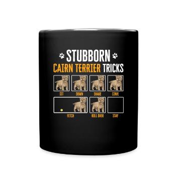 Cairn Terrier Chien - Mug uni - noir - Devant
