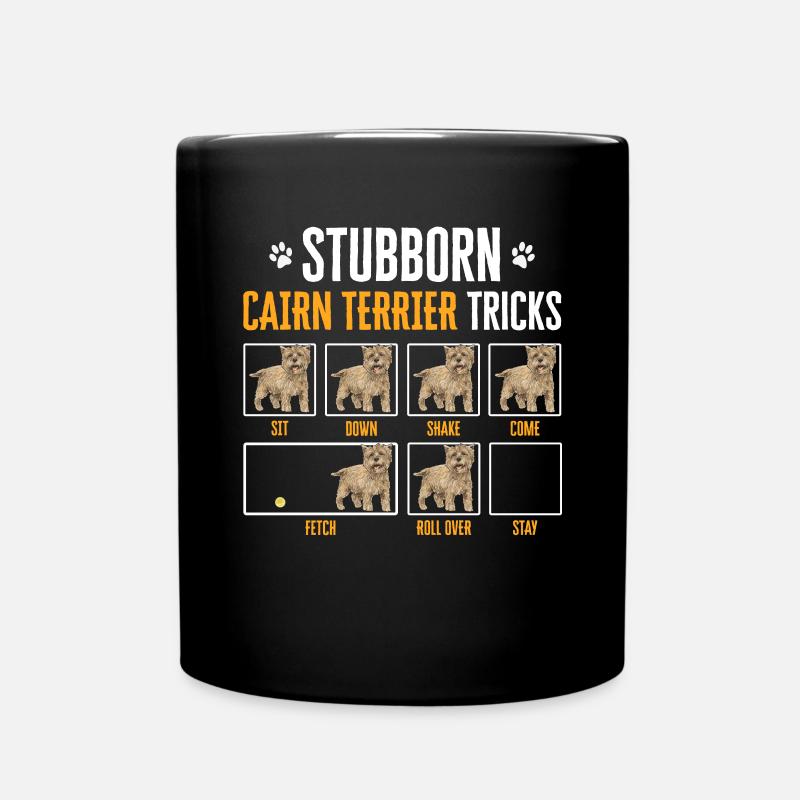 Cairn Terrier Chien - Mug uni - noir