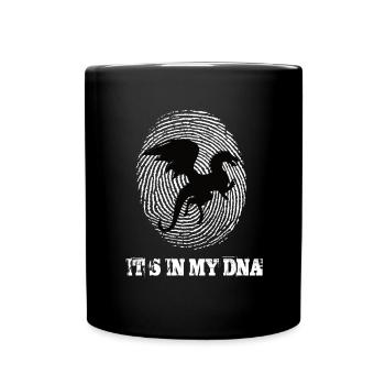 Dragon son Iny mon ADN - Mug uni - noir - Devant