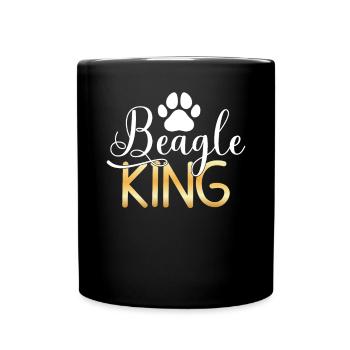 Beagle Gift Beagle Owner - Full Colour Mug - black - Front