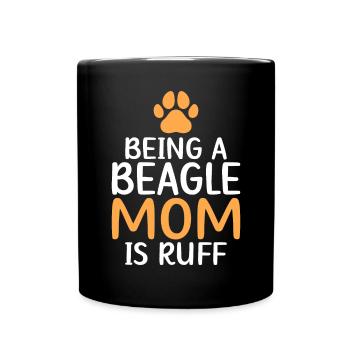 Beagle Gift Beagle Owner - Full Colour Mug - black - Front
