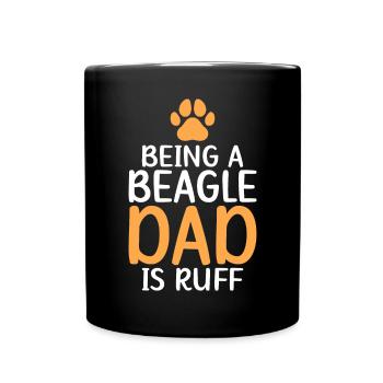 Beagle Gift Beagle Owner - Full Colour Mug - black - Front