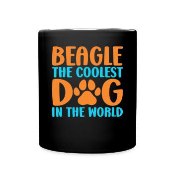 Beagle Cadeau Beagle Propriétaire - Mug uni - noir - Devant
