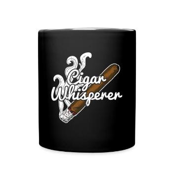 Zigarren Zigarren - Tasse einfarbig - Schwarz - Vorne