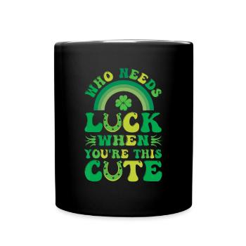 St Patricks Day - Full Colour Mug - black - Front