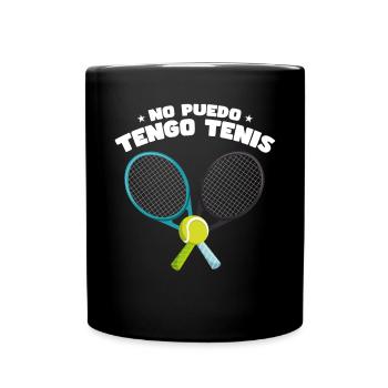 No Puedo Tengo Tenis - Mug uni - noir - Devant