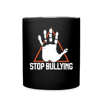 Stop Bullying Kindness Anti Bullying Orange Day - Mug uni - noir - Devant