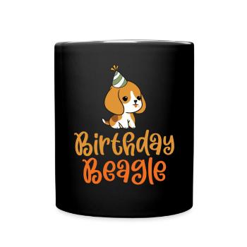 Beagle Gift Beagle Owner - Full Colour Mug - black - Front