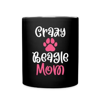 Beagle Gift Beagle Owner - Full Colour Mug - black - Front