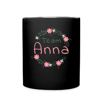 Équipe Anna - Bride JGA - Mug uni - noir - Devant