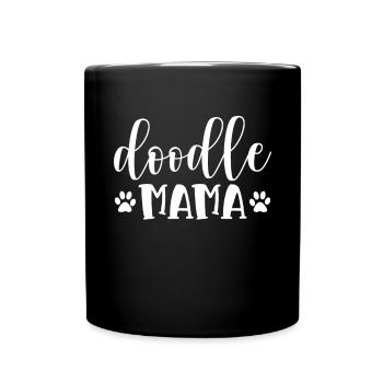 Doodle Mama Labradoodle Femme Goldendoodle - Mug uni - noir - Devant