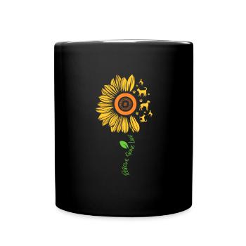 Tierrettung - Tasse einfarbig - Schwarz - Vorne