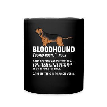Limier Chien Limier - Mug uni - noir - Devant