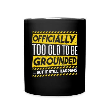 Official Teenager Funny - Full Colour Mug - black - Front