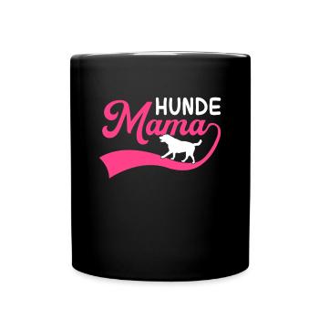 Dogs Mom - Full Colour Mug - black - Front